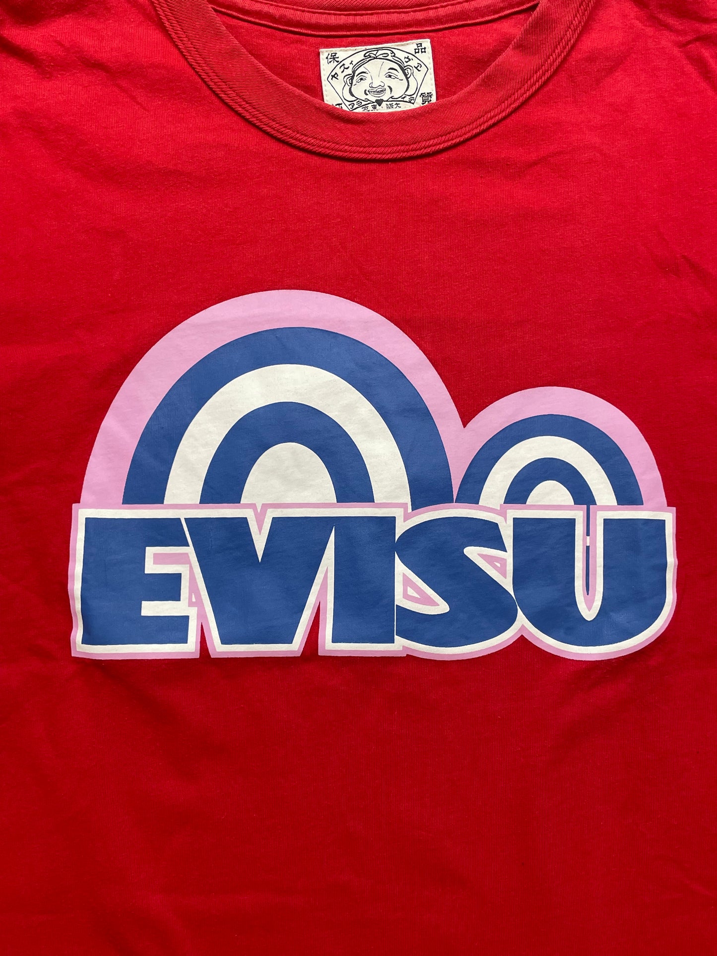 EVISU CLOUD RED T-SHIRT (M)