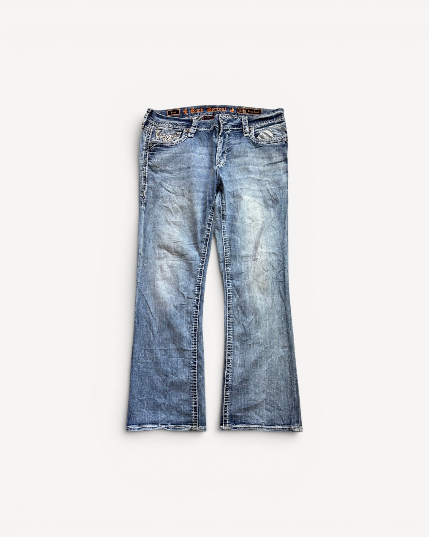 ROCK REVIVAL JEANS W32 L32 #RR32