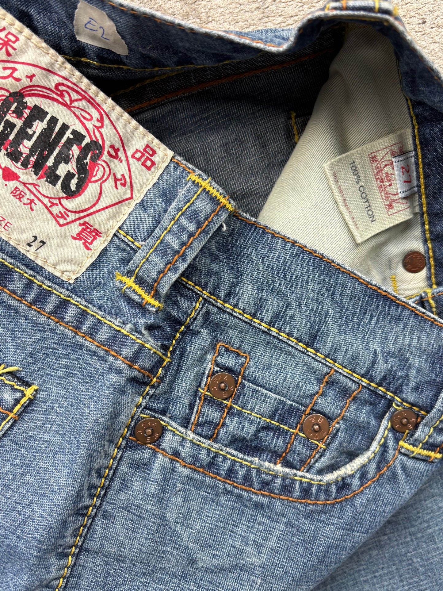EVISU JEANS W27 L30 #E2