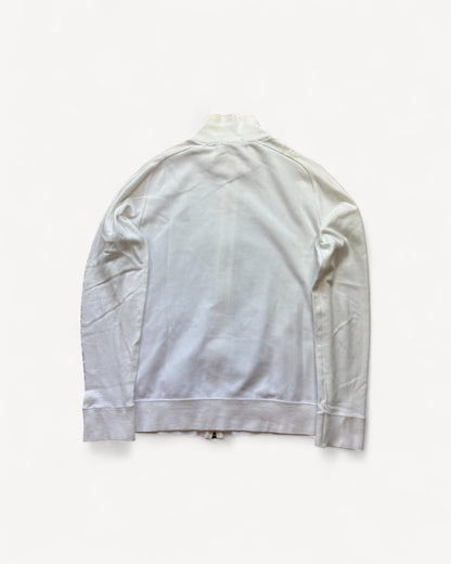 BURBERRY WHITE ZIP UP VEST (S)
