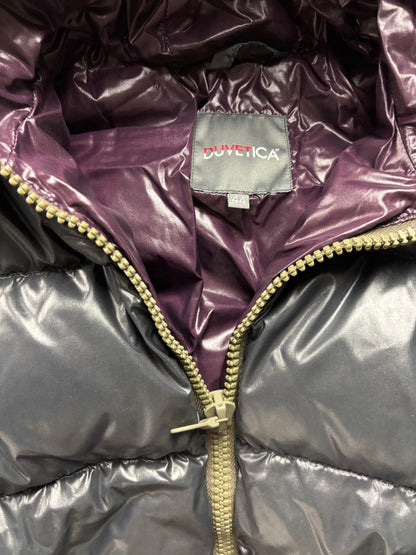 DUVETICA DARK GREY PUFFER JACKET (S)