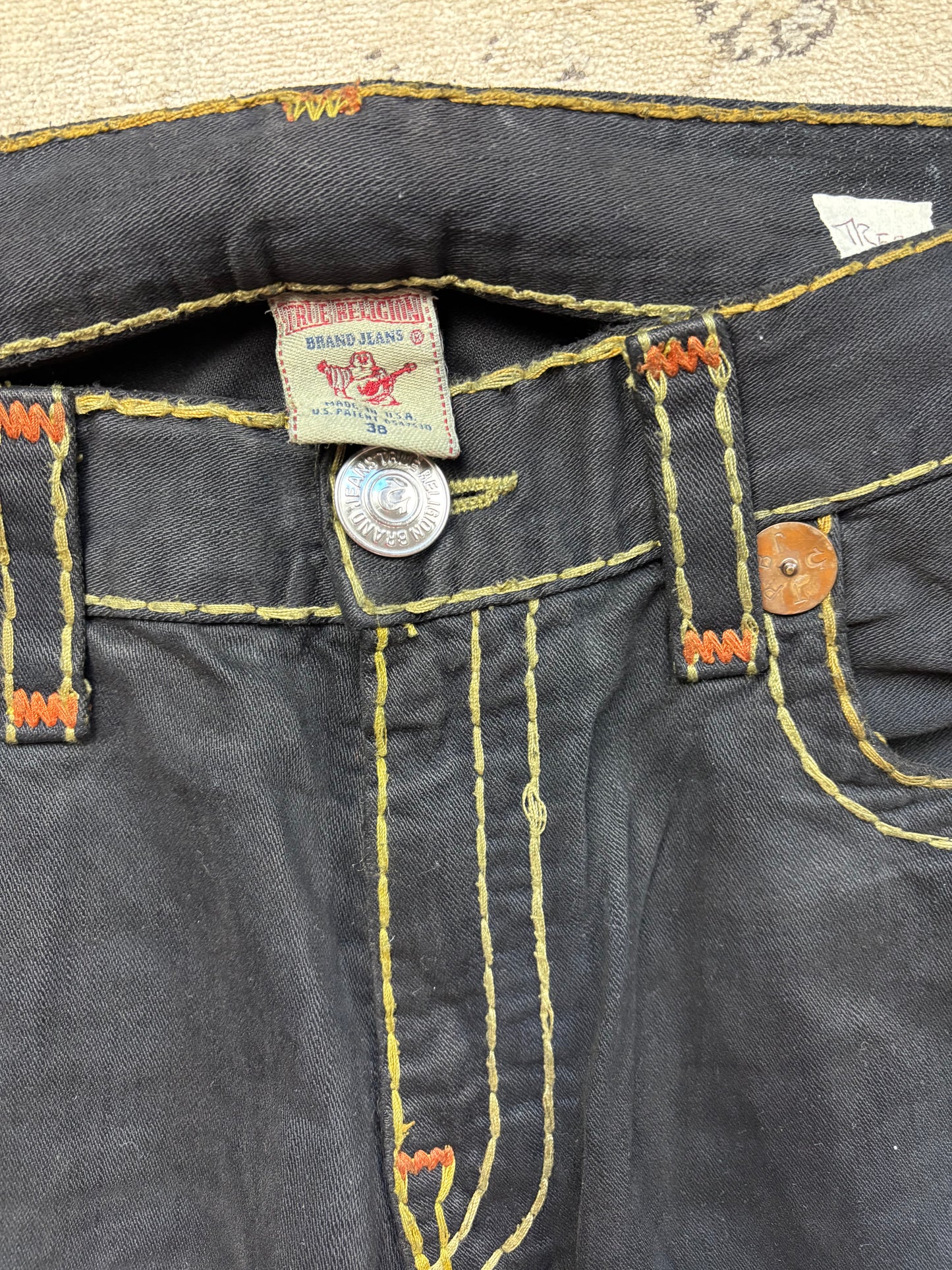 TRUE RELIGION JEANS W38 L32 #TR58