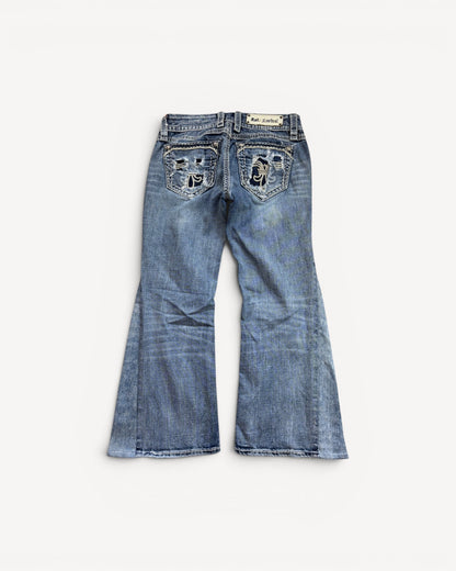ROCK REVIVAL JEANS W27 L30 #RR6