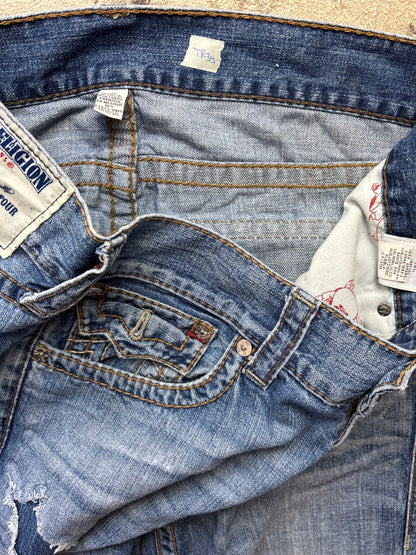TRUE RELIGION JEANS W33 L34 #TR39