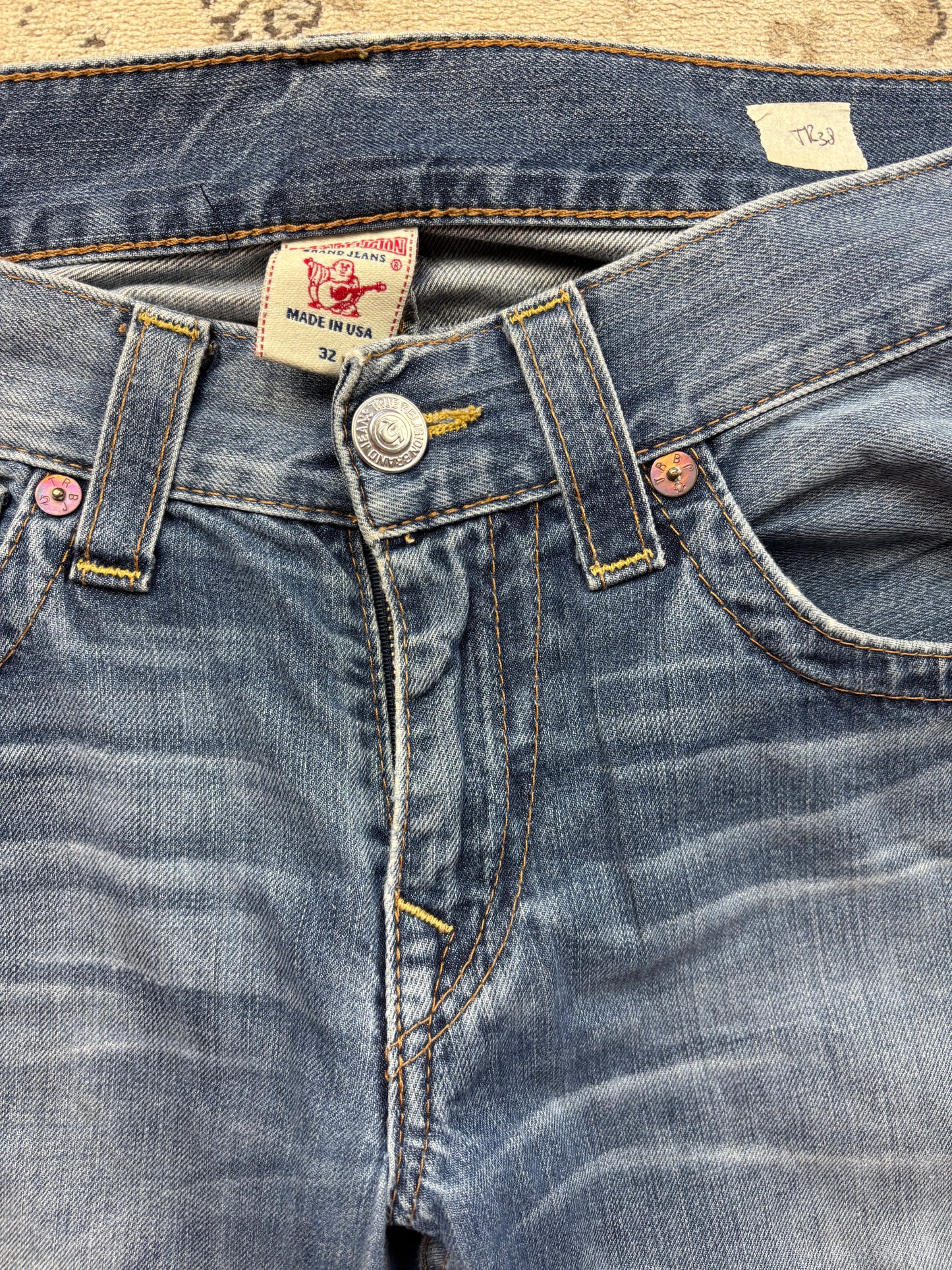 TRUE RELIGION JEANS W32 L30 #TR38