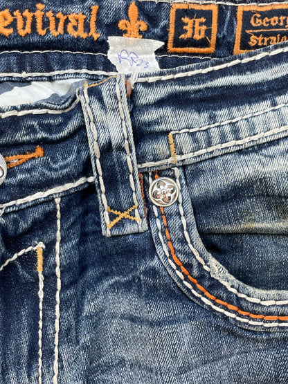 ROCK REVIVAL JEANS W36 L32 #RR23