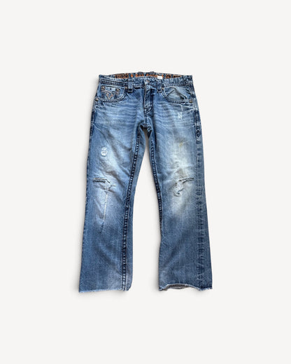 ROCK REVIVAL JEANS W36 L32 #RR28