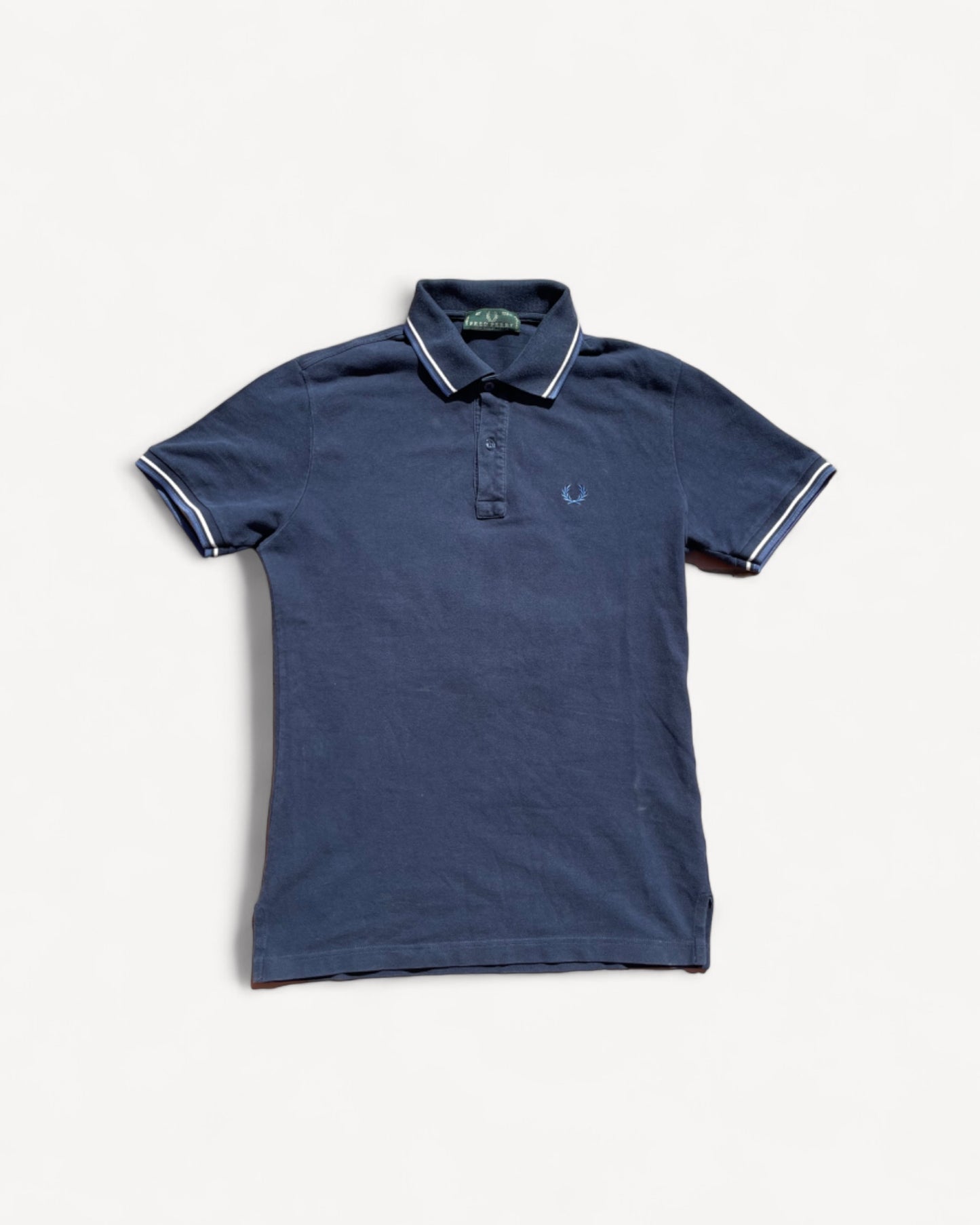 FRED PERRY POLO SHIRT NAVY (S)