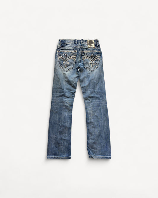 ROCK REVIVAL JEANS W28 L32 #RR3