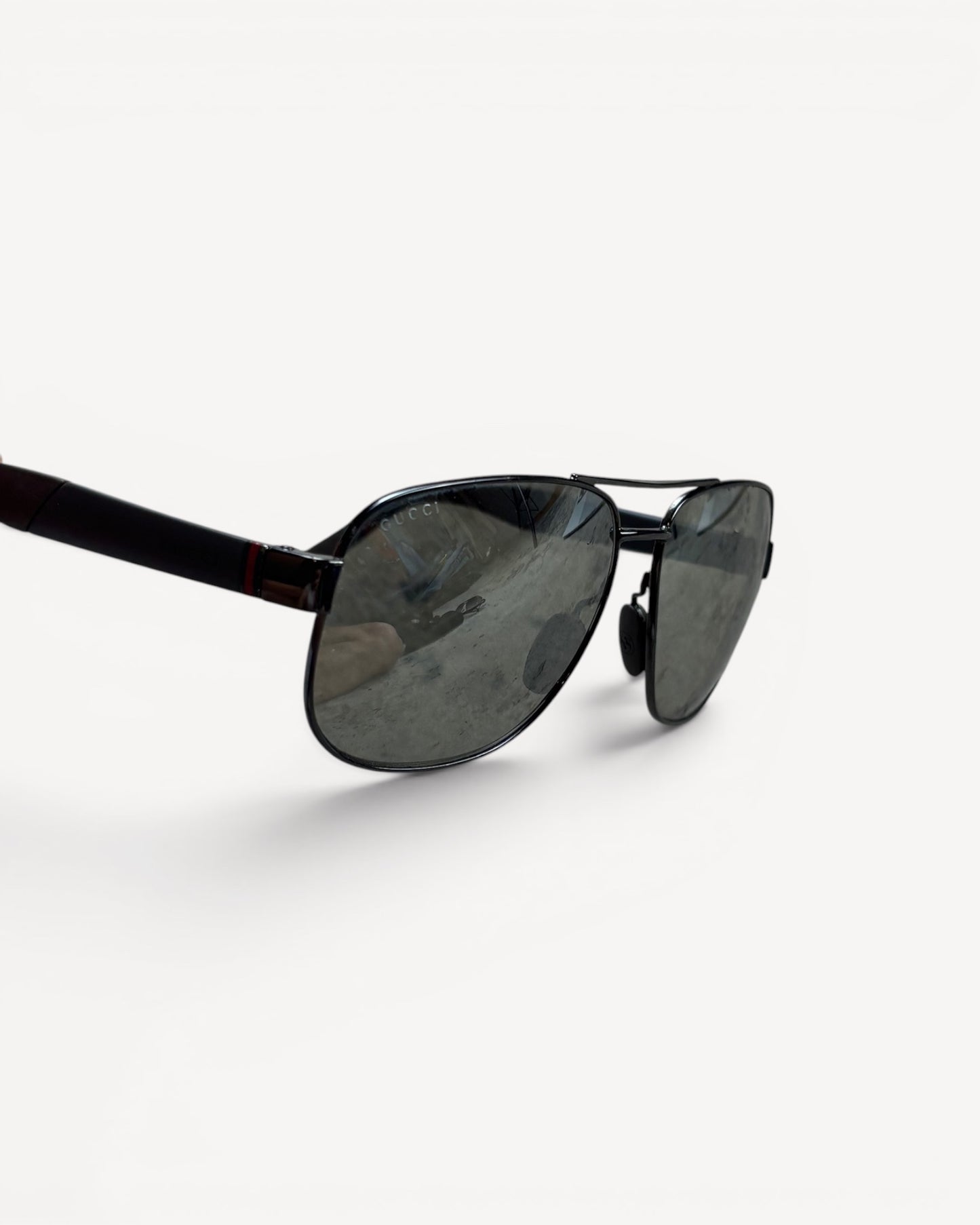 GUCCI BROWN SUNGLASSES