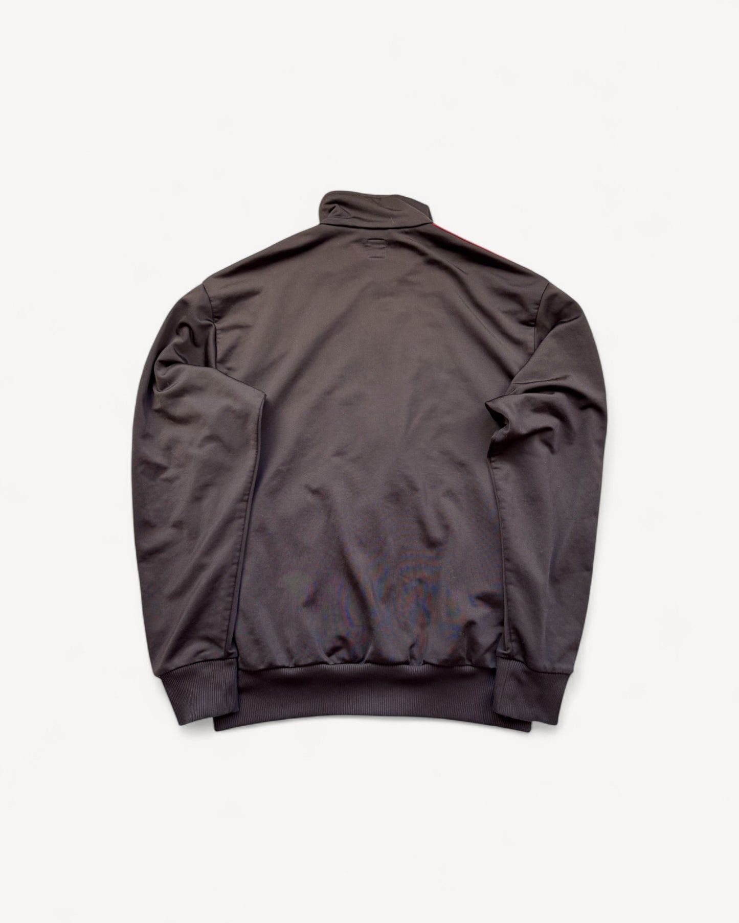 ADIDAS BROWN ZIP UP VEST (M)