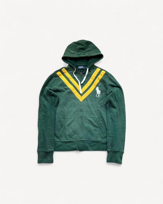 RALPH LAUREN ZIP UP HOODIE (M)
