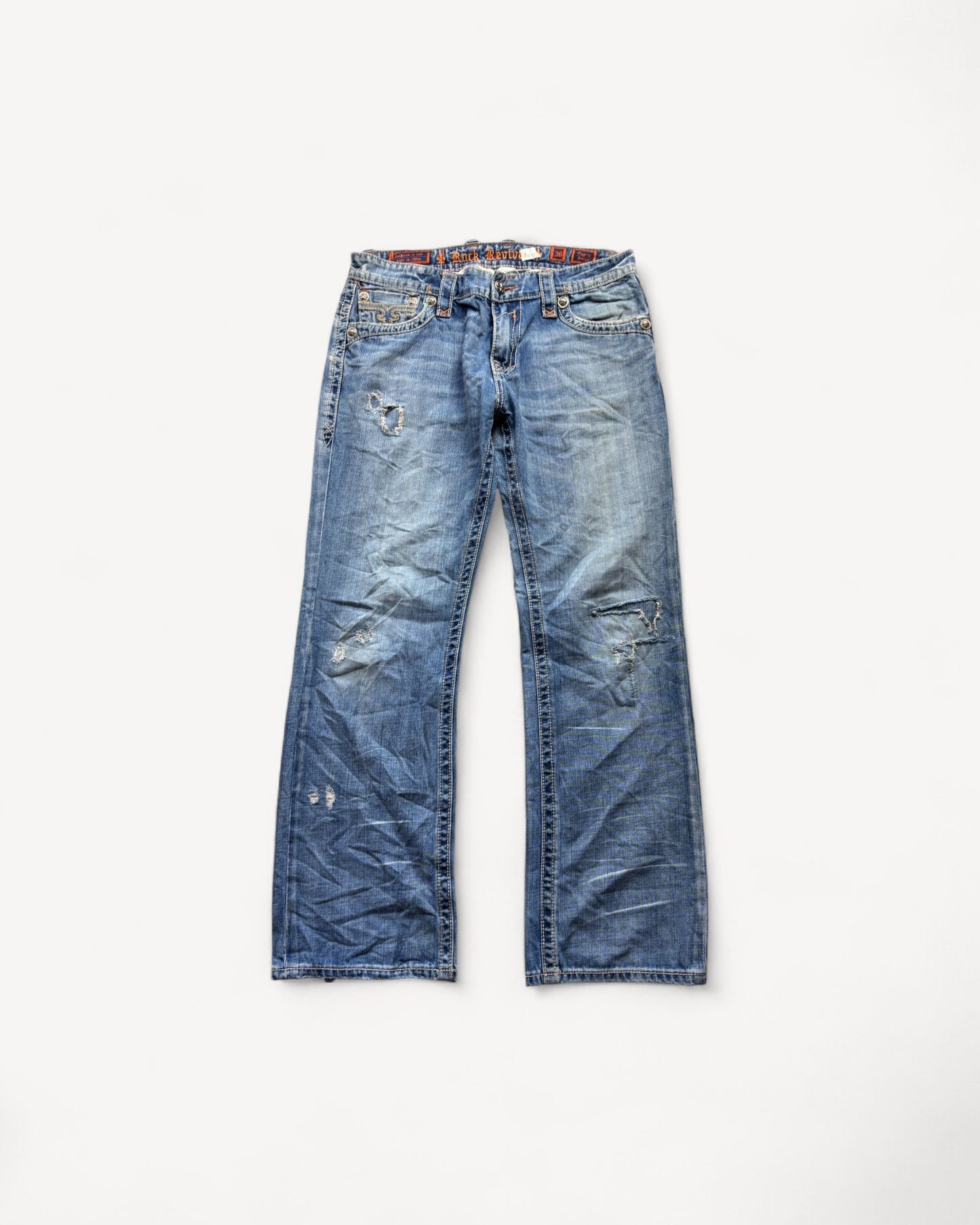 ROCK REVIVAL JEANS W36 L32 #RR25