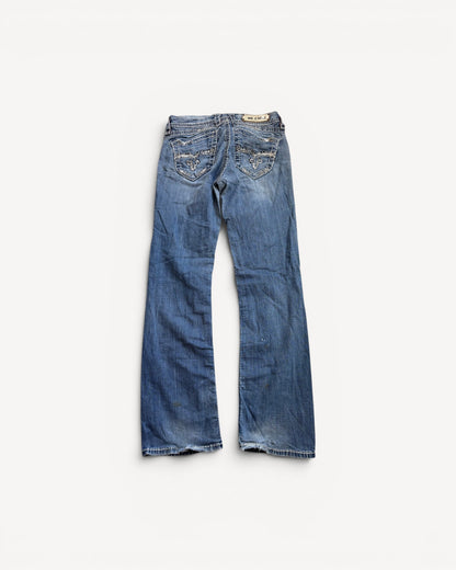 ROCK REVIVAL JEANS W28 L32 #RR11