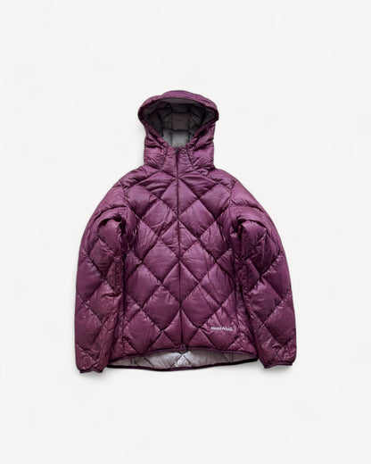 MONTBELL PURPLE DIAMOND PUFFER JACKET (S)