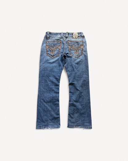 ROCK REVIVAL JEANS W34 L32 #RR21