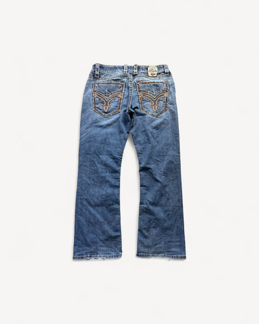 ROCK REVIVAL JEANS W34 L32 #RR21