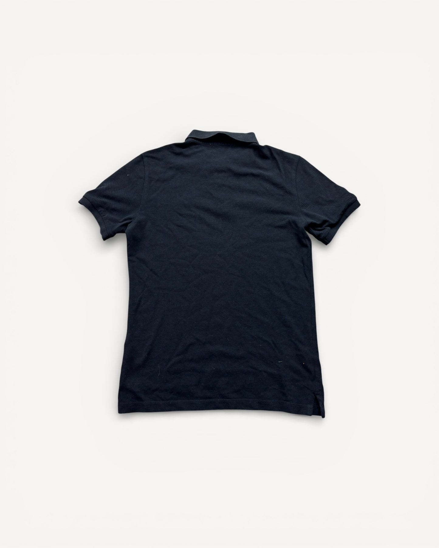 BURBERRY BLACK POLO SHIRT (S)