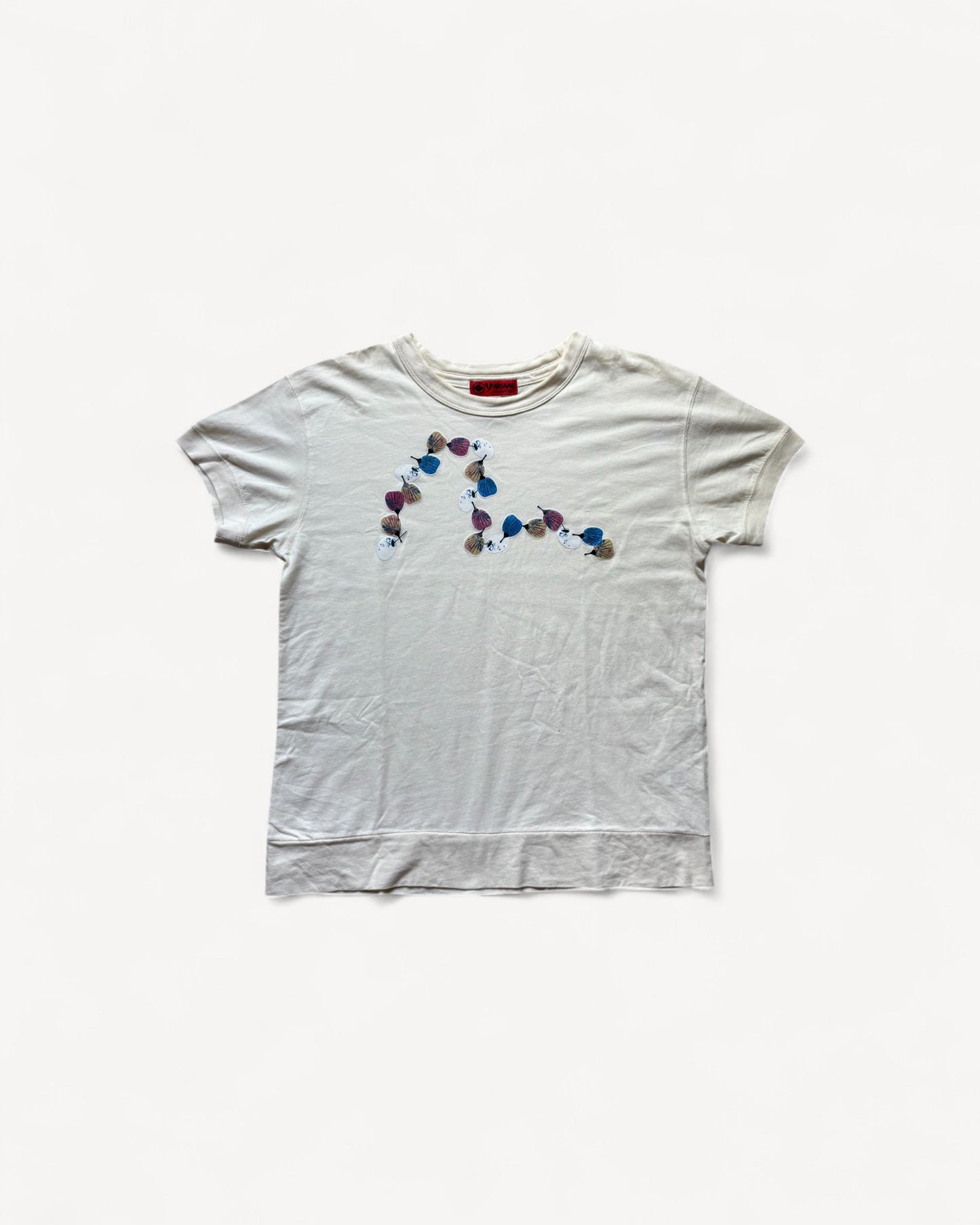 EVISU WHITE T-SHIRT (M)