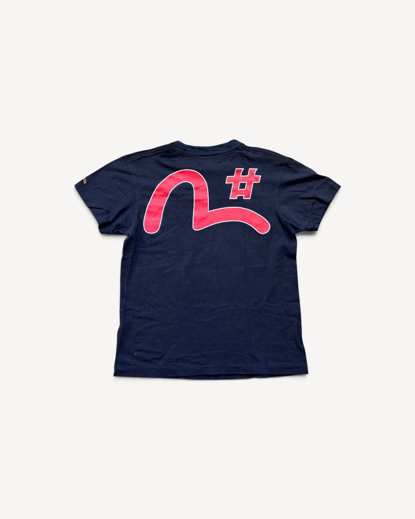 EVISU NAVY T-SHIRT (S)