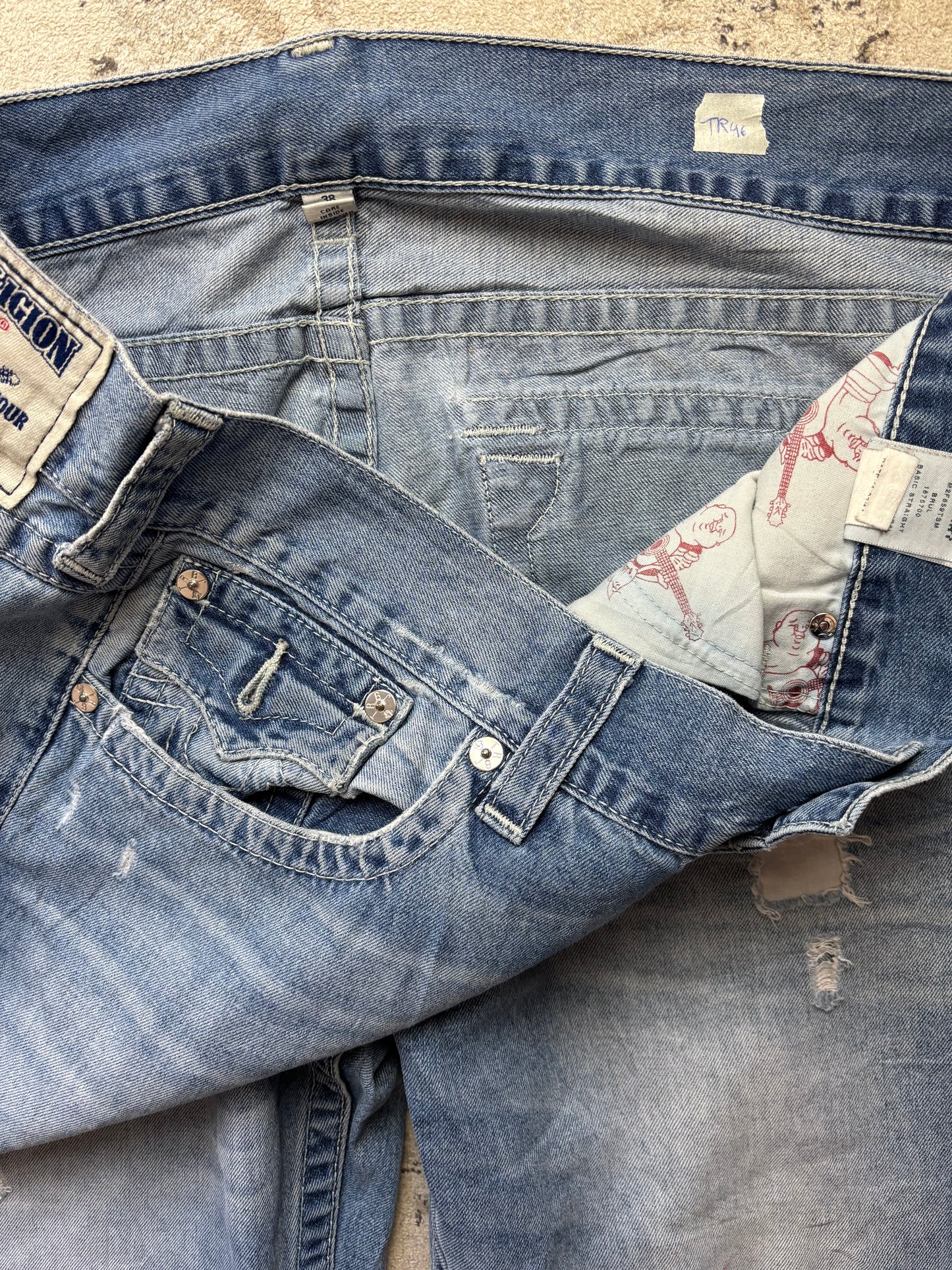 TRUE RELIGION JEANS W38 L34 #TR46