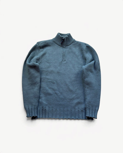 DOLCE & GABBANA HALF ZIP UP KNIT (L)