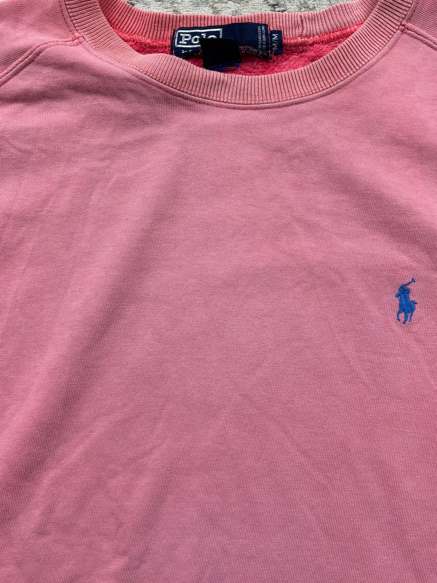 RALPH LAUREN PINK SWEATER (M)