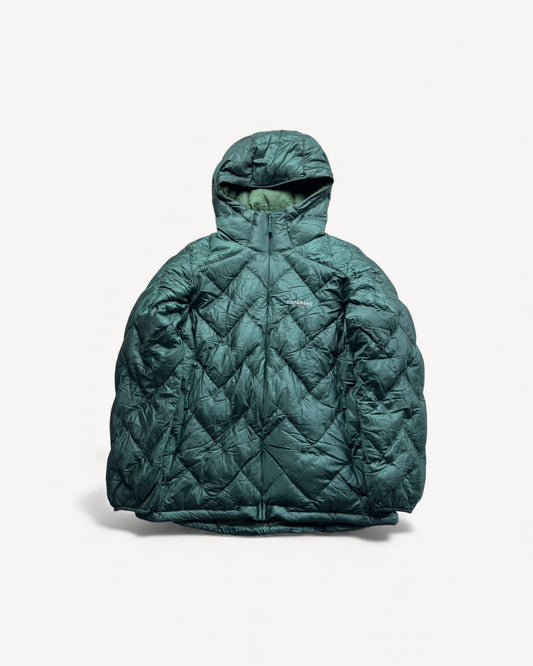 MONTBELL GREEN DIAMOND PUFFER JACKET (L)