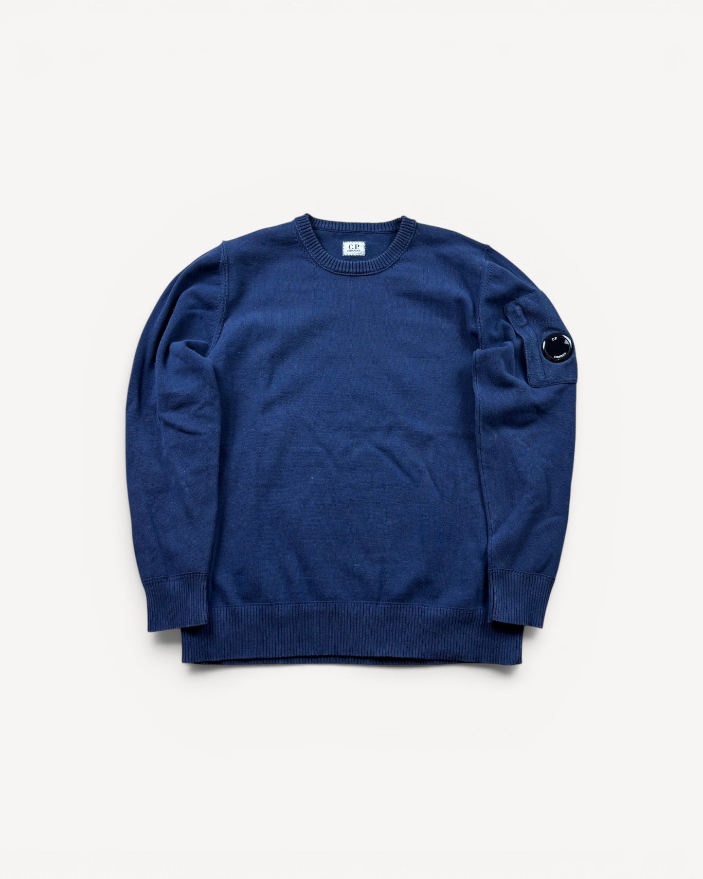 CP COMPANY NAVY KNIT (M)