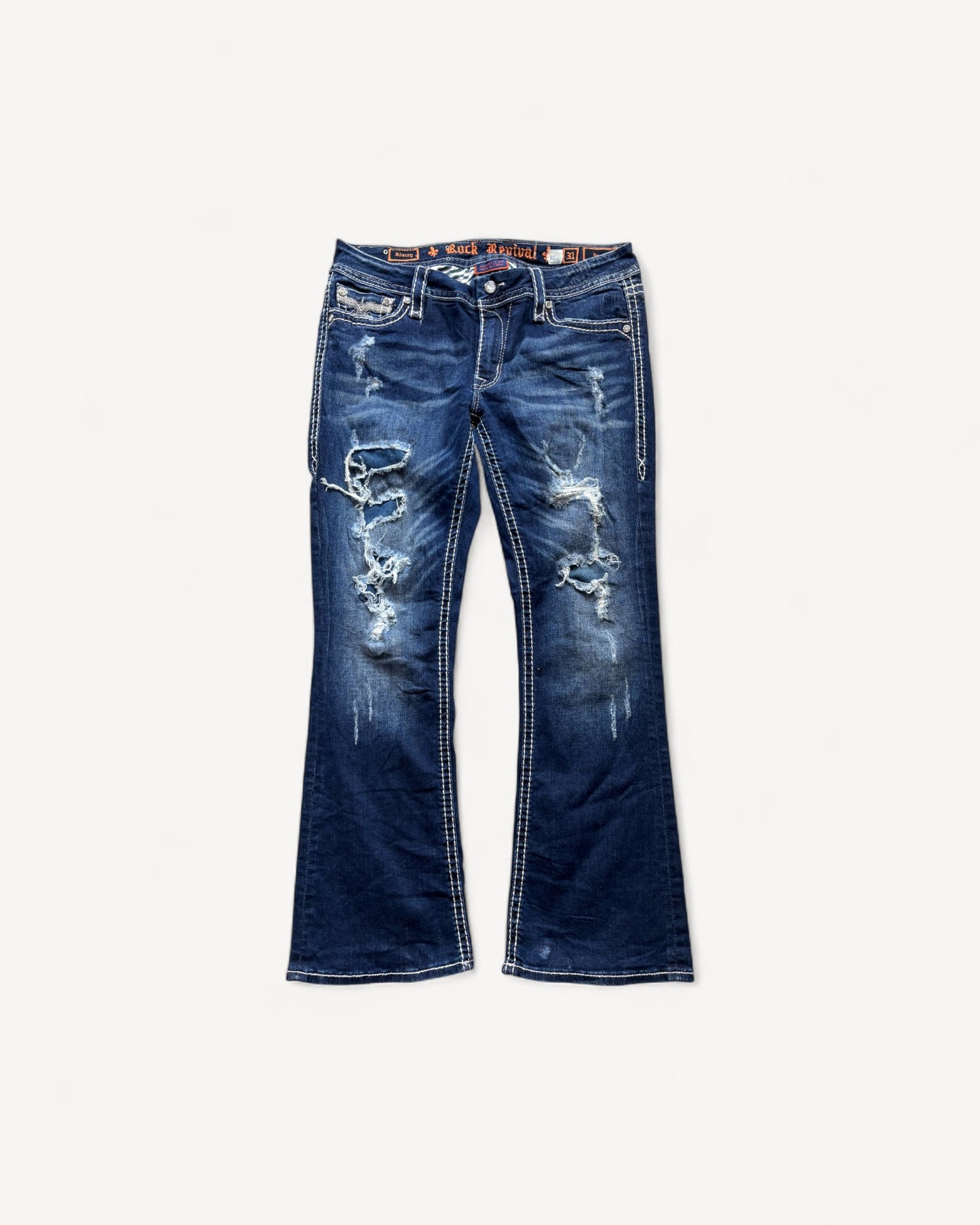 ROCK REVIVAL JEANS W31 L30 #RR13