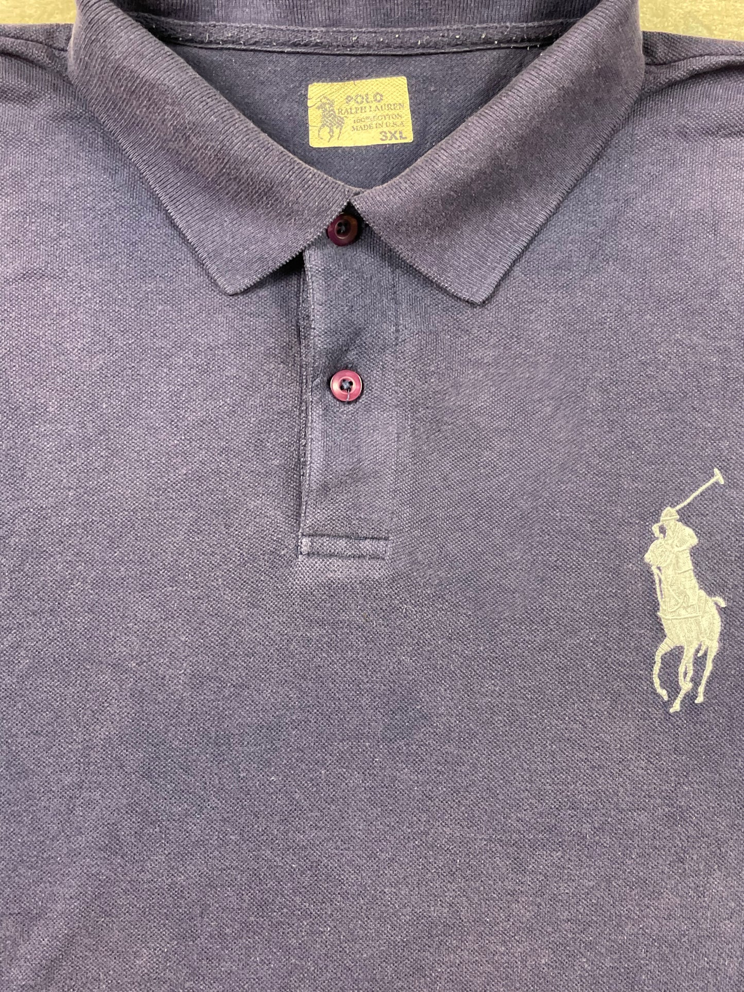 RALPH LAUREN POLO SHIRT NAVY (XXL)