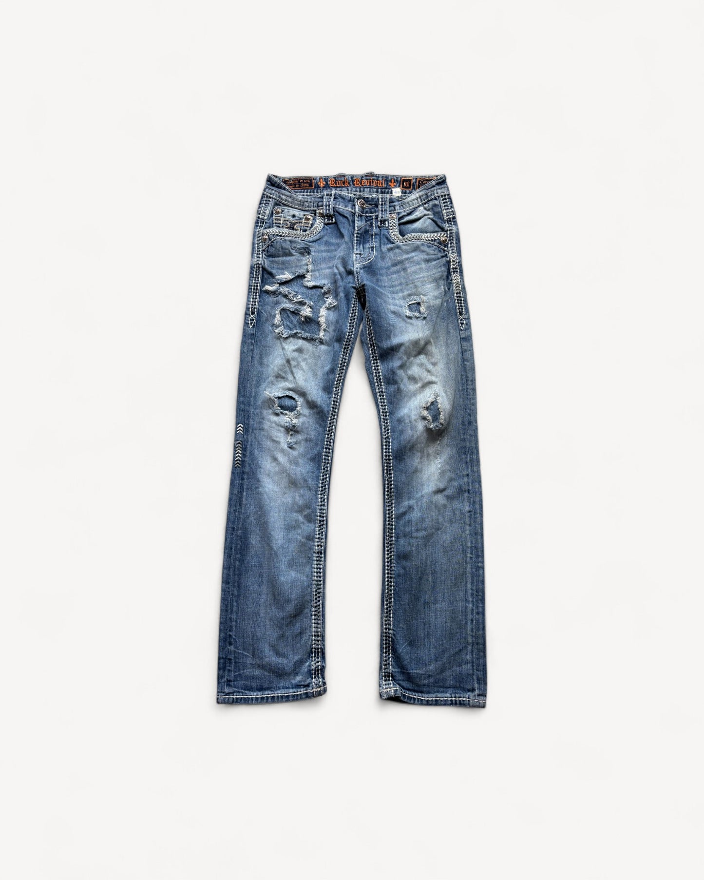 ROCK REVIVAL JEANS W30 L32 #RR8
