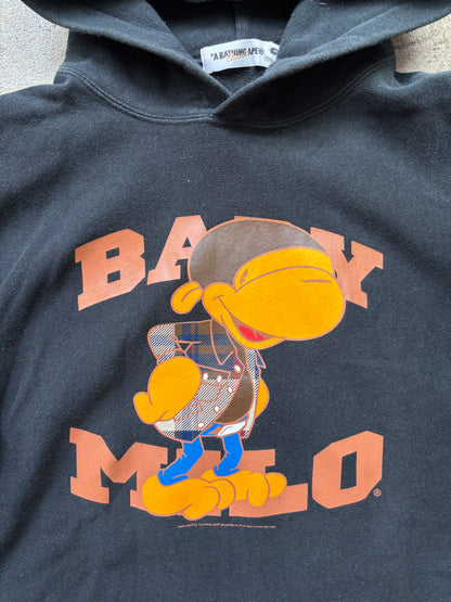 BAPE BLACK HOODIE (M)