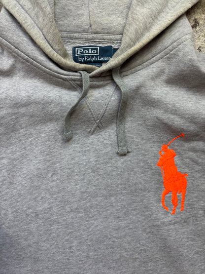 RALPH LAUREN GREY HOODIE (M)