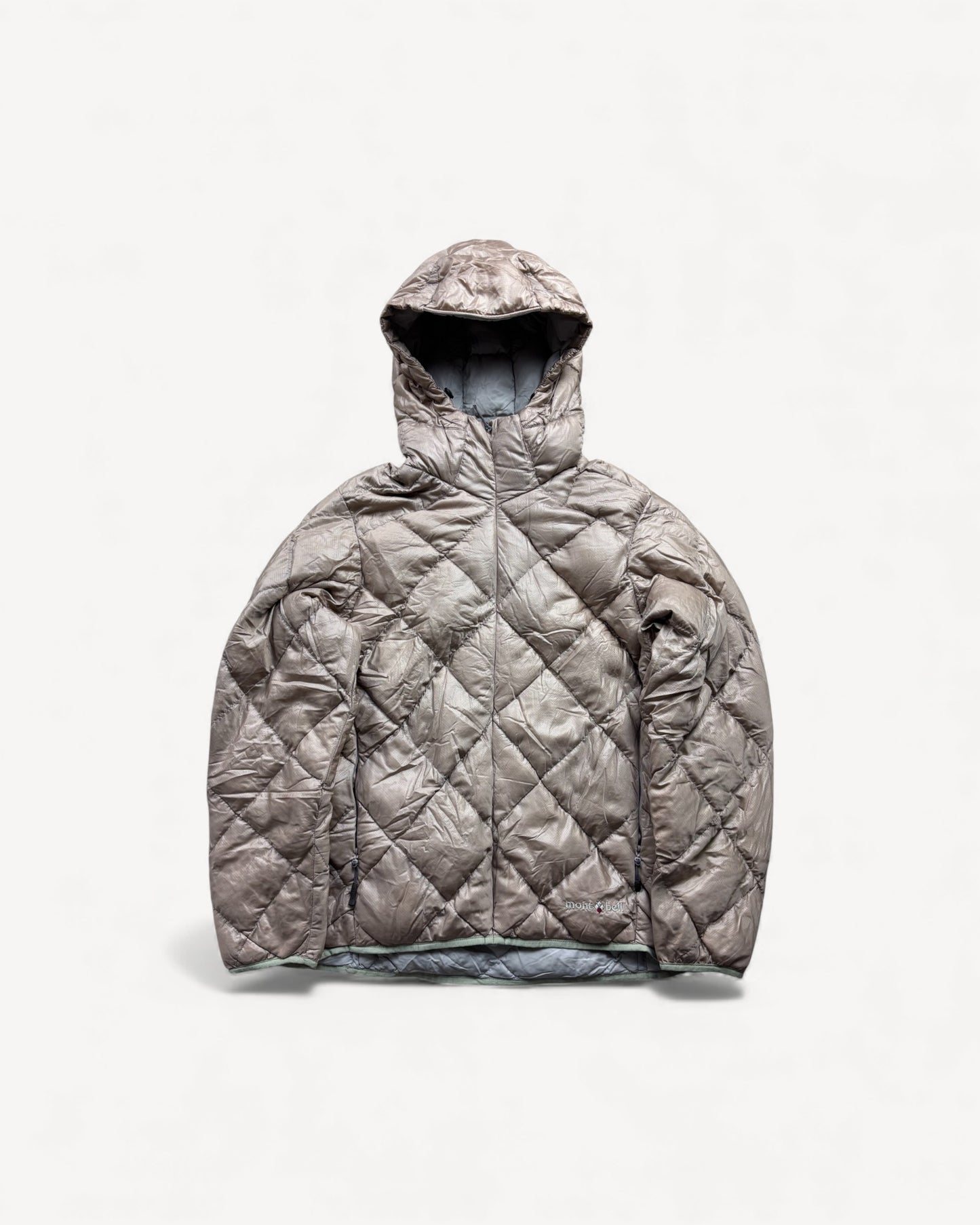 MONTBELL GREY PUFFER JACKET (S)