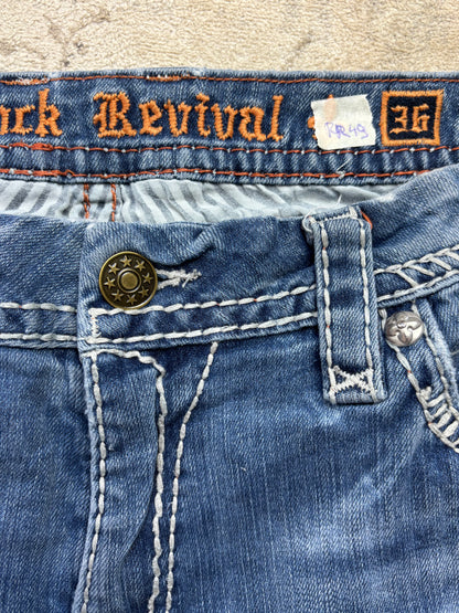 ROCK REVIVAL JEANS W36 L32 #RR49