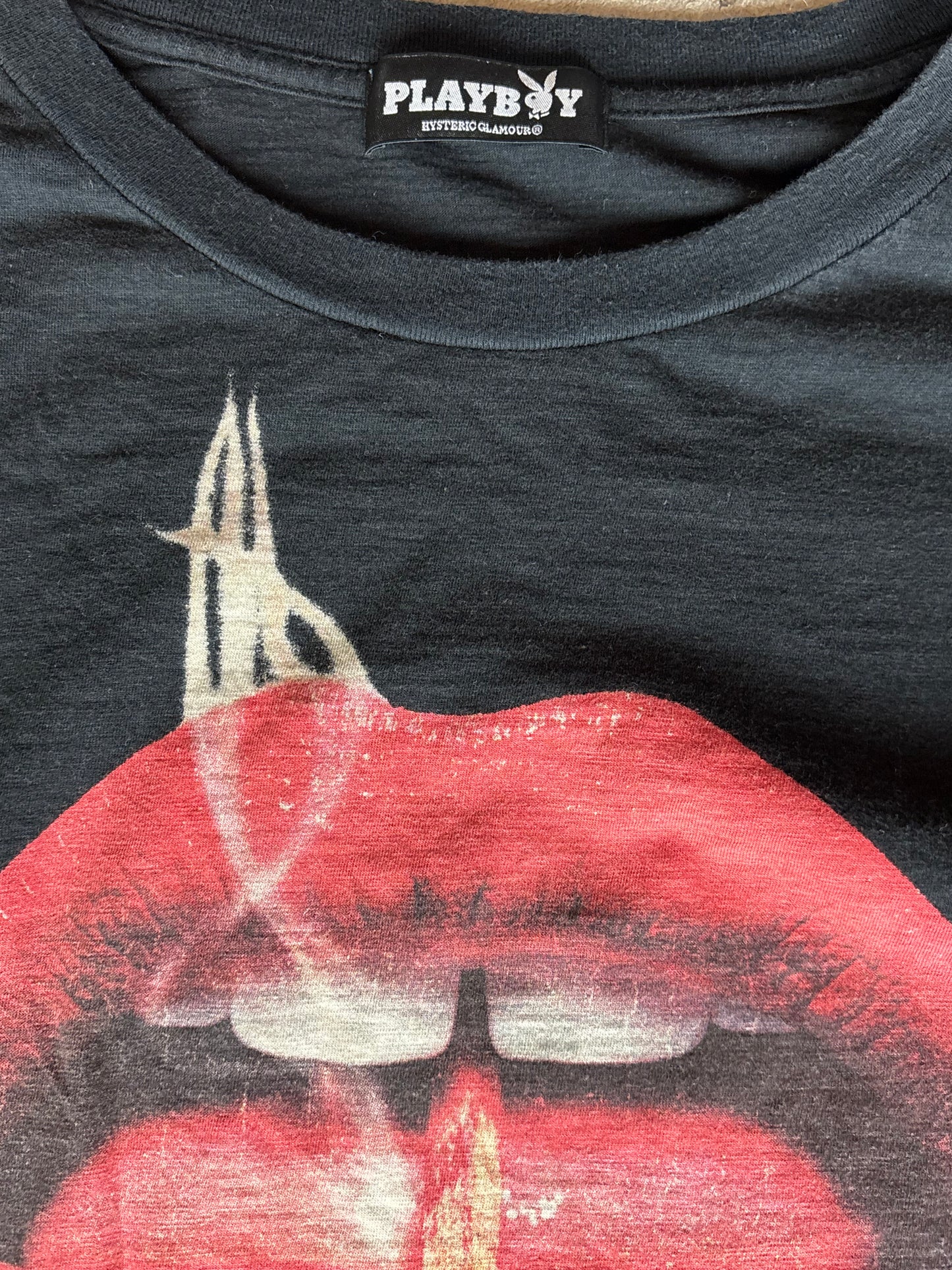 HYSTERIC GLAMOUR PLAYBOY T-SHIRT (XL)
