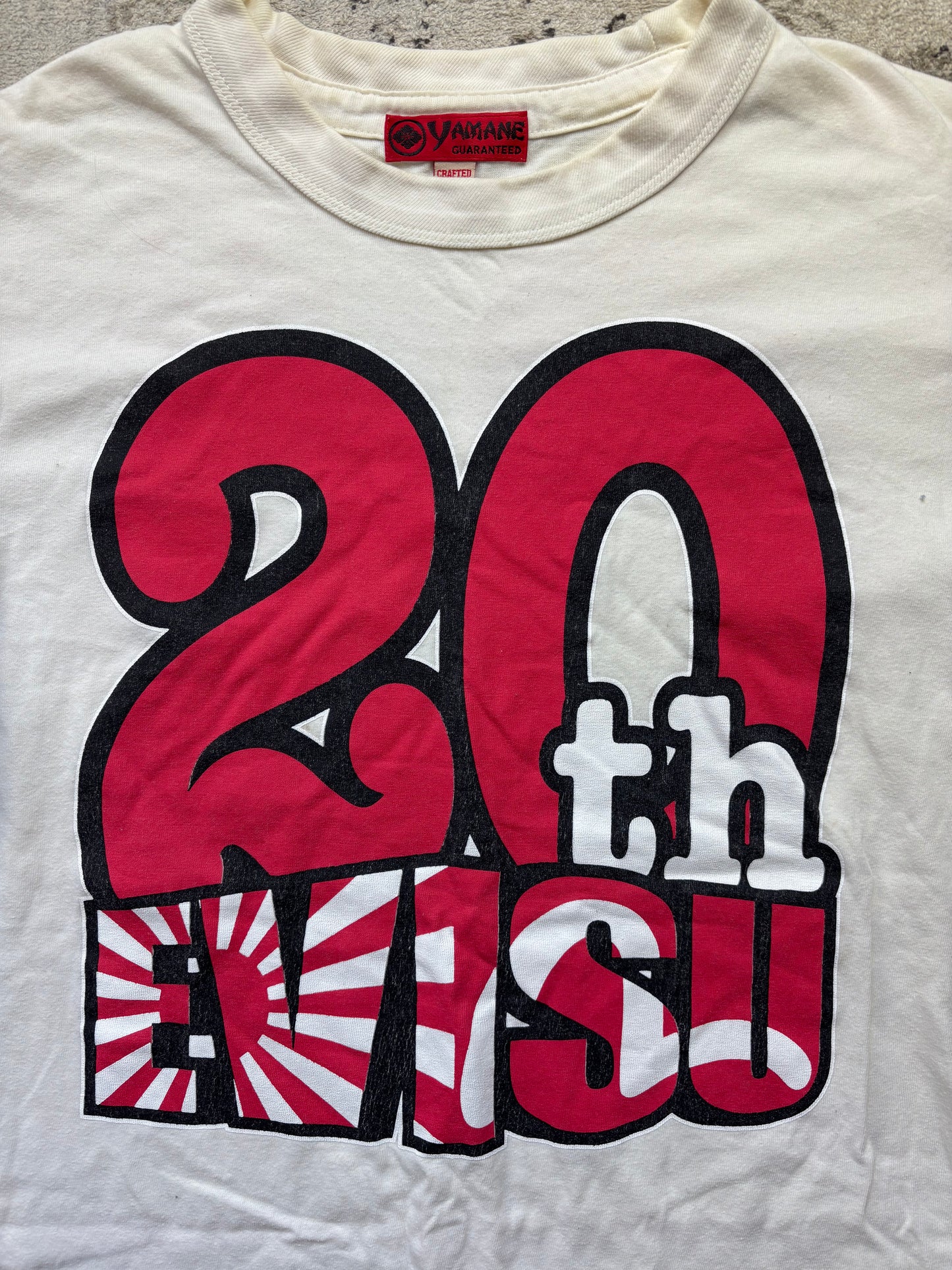 EVISU WHITE T-SHIRT (M)