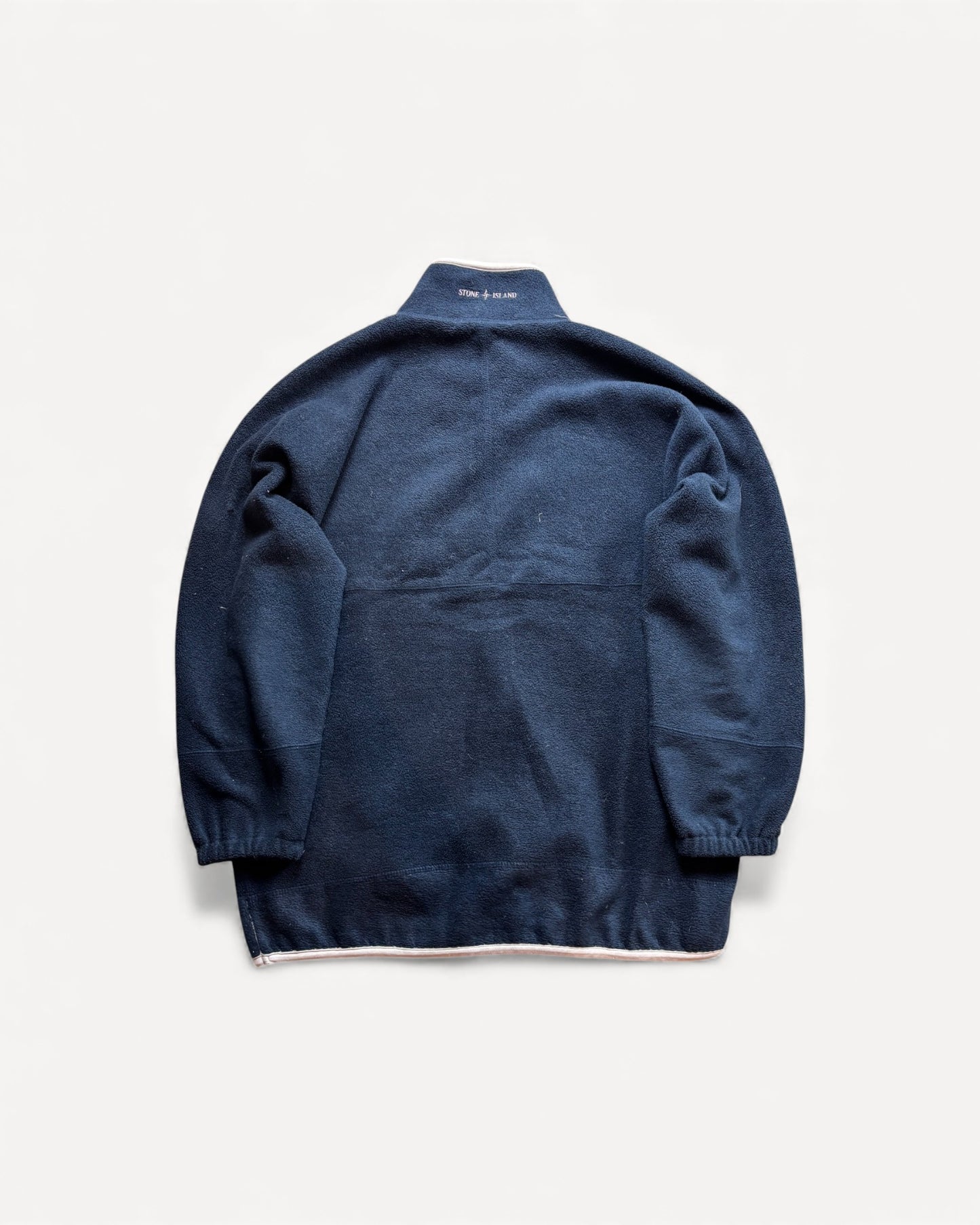 STONE ISLAND HALF ZIP UP FLEECE (M)