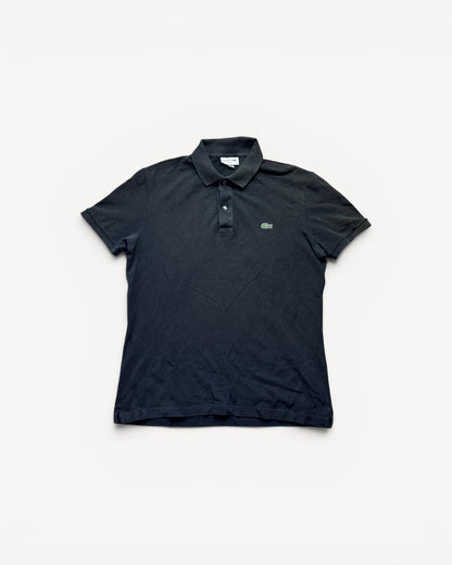 LACOSTE POLO SHIRT BLACK (L)