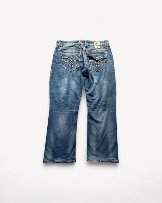 ROCK REVIVAL JEANS W38 L32 #RR29