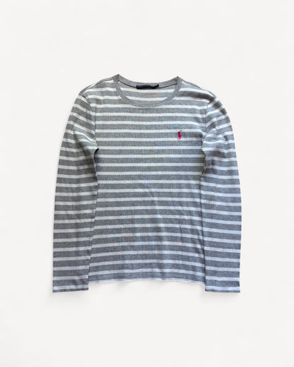 RALPH LAUREN STRIPED SWEATER (S)
