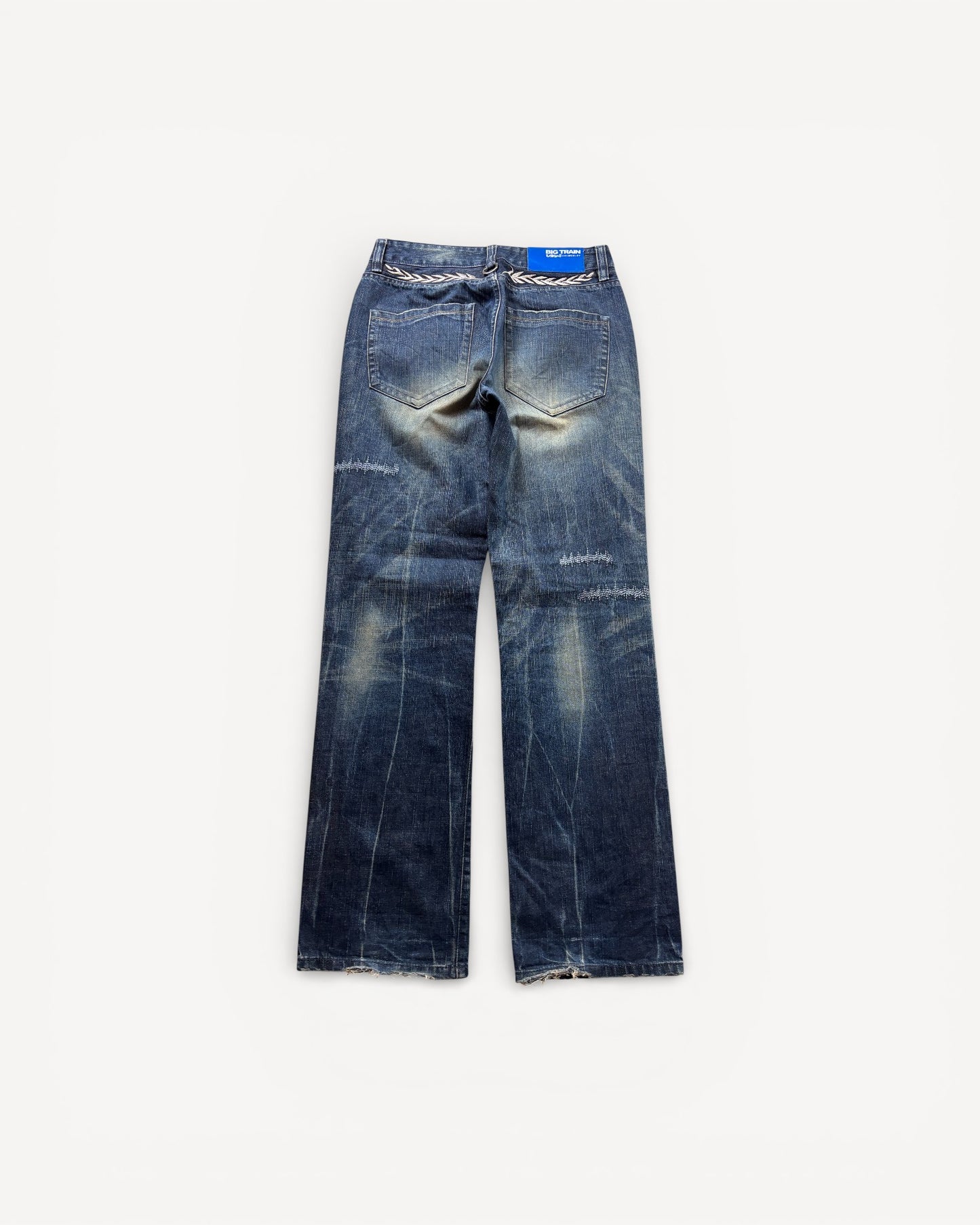 JAPANESE EMBROIDERED DENIM W31 L32 #JAP6
