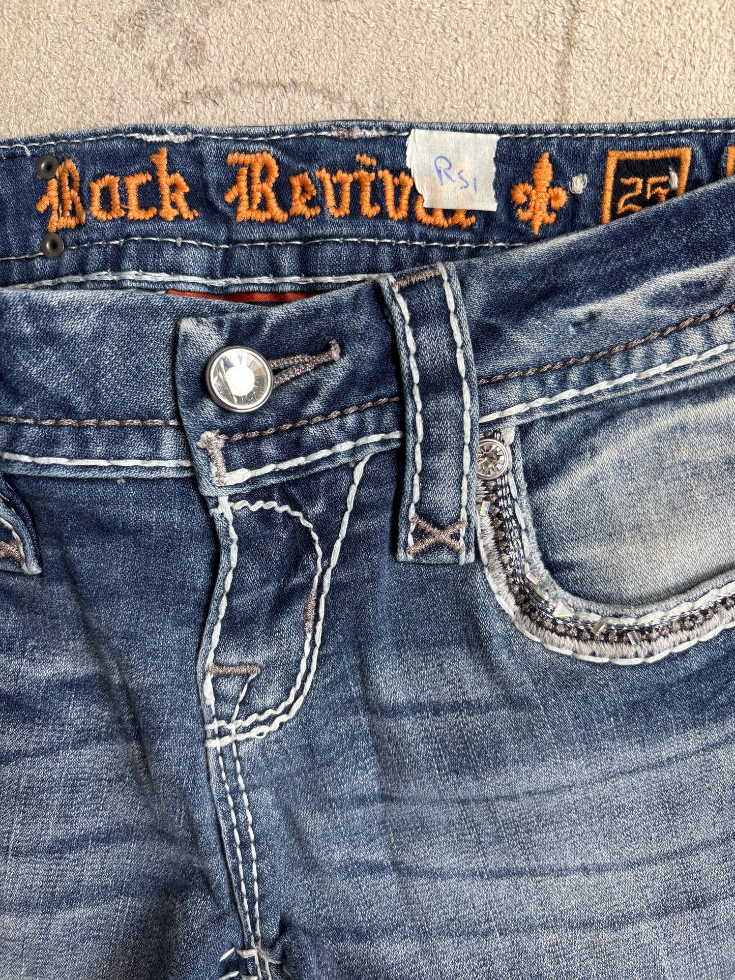 ROCK REVIVAL HOT PANT W25 #RS1