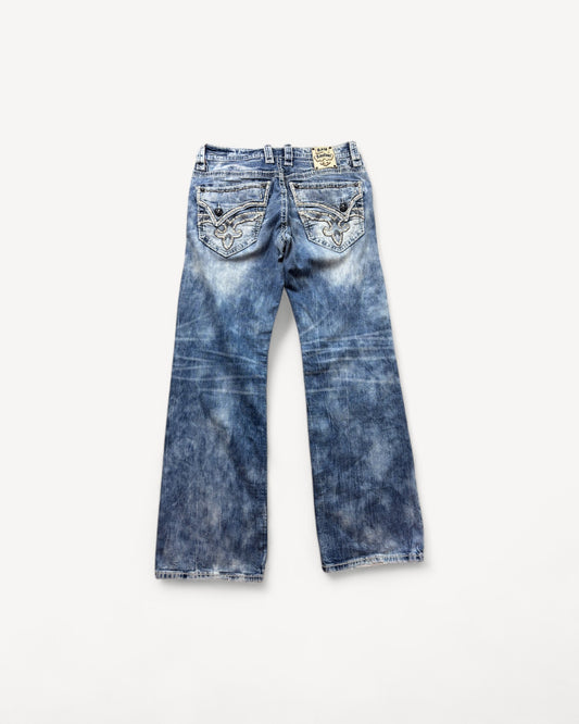 ROCK REVIVAL JEANS W34 L32 #RR3