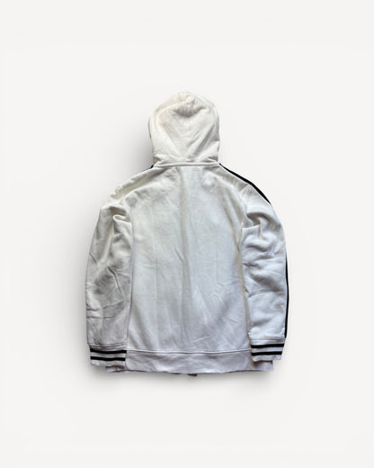 RALPH LAUREN WHITE ZIP UP HOODIE (S)