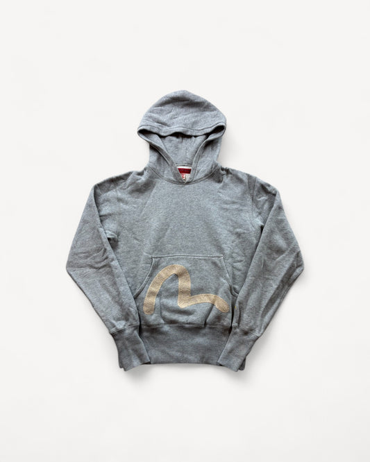 EVISU GREY HOODIE (S)