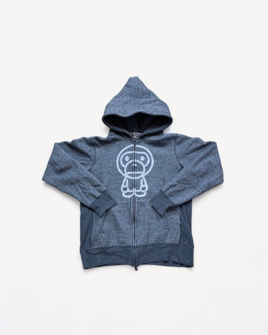 BAPE BABY MILO ZIP UP HOODIE (S)