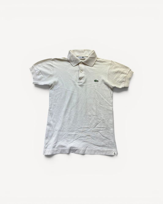 LACOSTE POLO SHIRT WHITE (S)