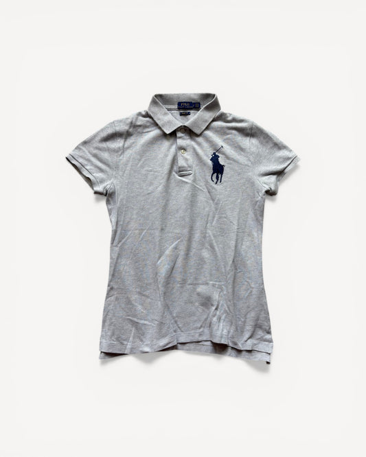 RALPH LAUREN POLO SHIRT GREY (S)